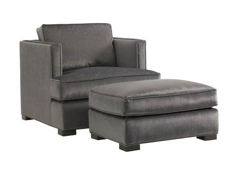 Lexington Upholstery - Fillmore Ottoman - Dark Gray