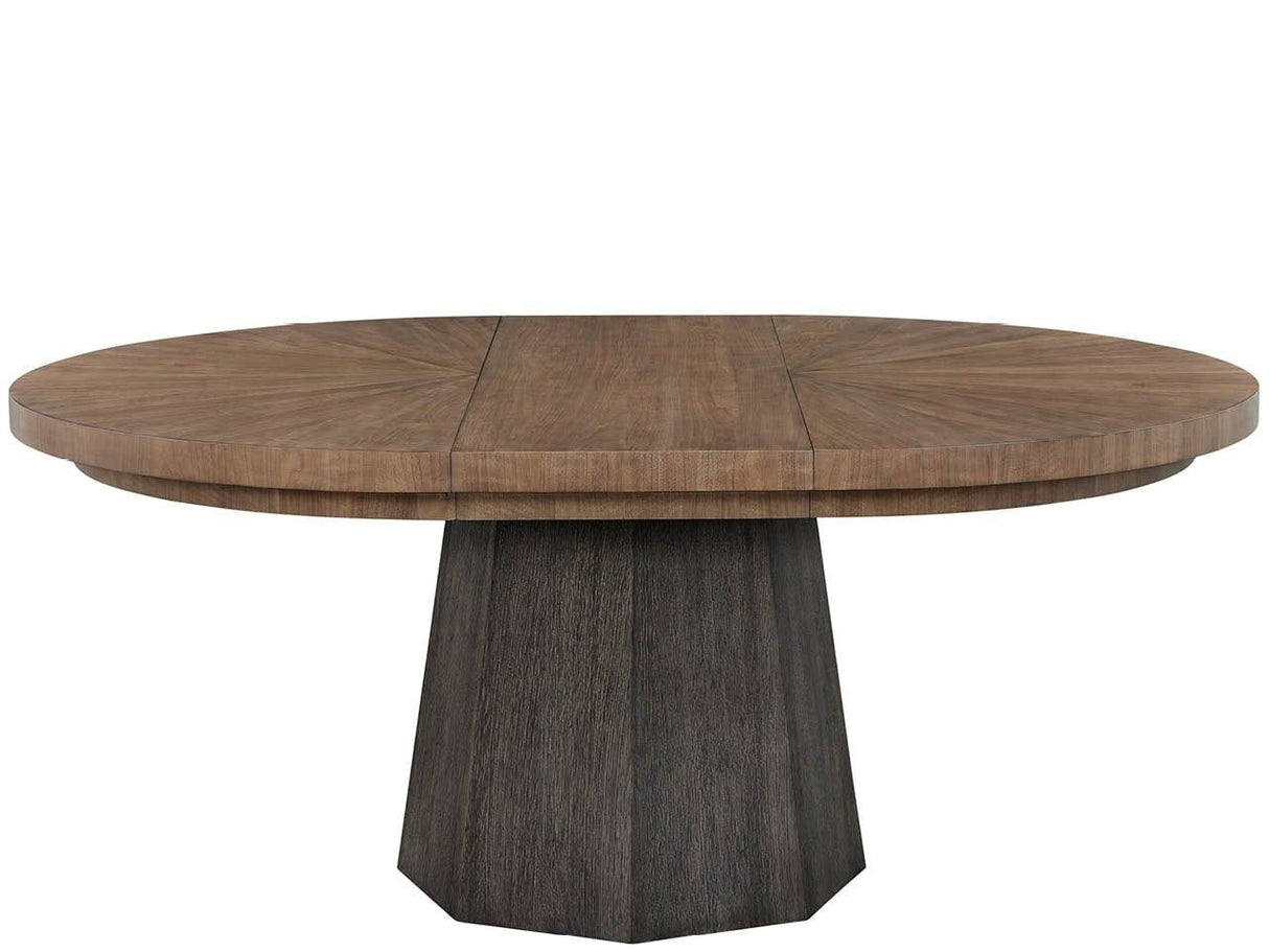 Modern / Mist & Veil - Round Dining Table - Haze