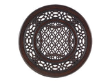 Royal Kahala Black Sands - Round End Table - Dark Brown
