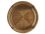 Key Biscayne - Tortuga Round End Table - Light Brown