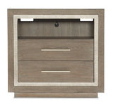 Serenity - Balboa 2-Drawer Nightstand - Gray