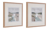 Stillwater - Framed Canvas (Set of 2) - Natural