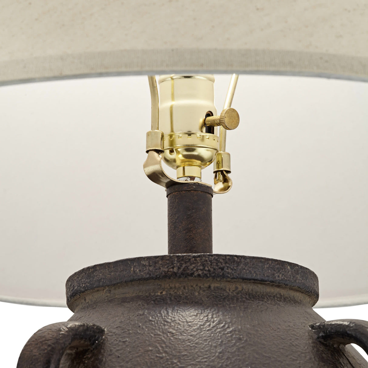 Ria - Table Lamp - Black Terracota