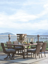 Kilimanjaro - Rectangular Dining Table - Dark Brown / Black