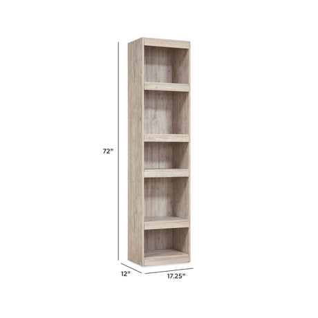 Willowton - Pier - 4 Shelves - Whitewash