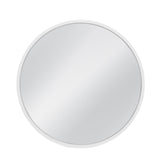 Cyprus - Wall Mirror - Glossy White