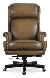 EC - Tucker Executive Swivel Tilt Chair - Dark Brown