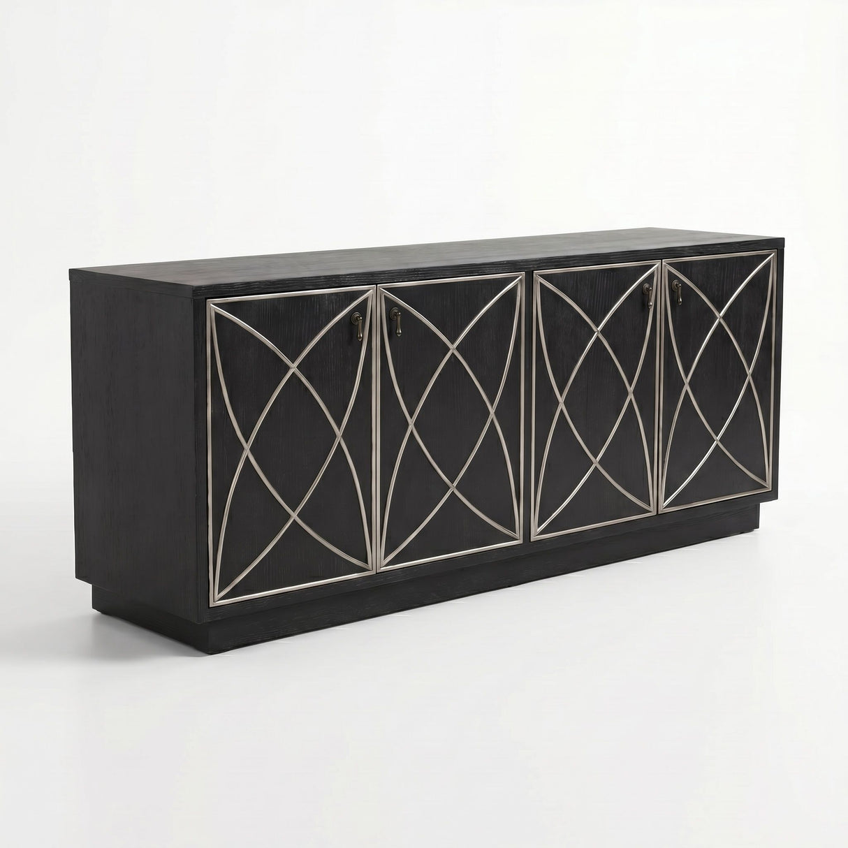 Julian - Four Door Cabinet - Black