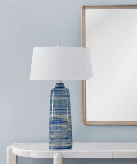 Creedence - Table Lamp - Brushed Blue