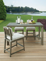 La Jolla - High/Low Bistro Table - Dark Brown
