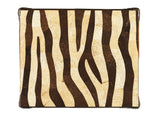 Royal Kahala - Striped Delight Accent Table - Dark Brown