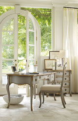 Writing Desk 54" - Pearl Silver