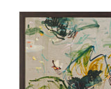 Morning Reflections Framed Print - Green