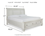 Robbinsdale - Sleigh Bed
