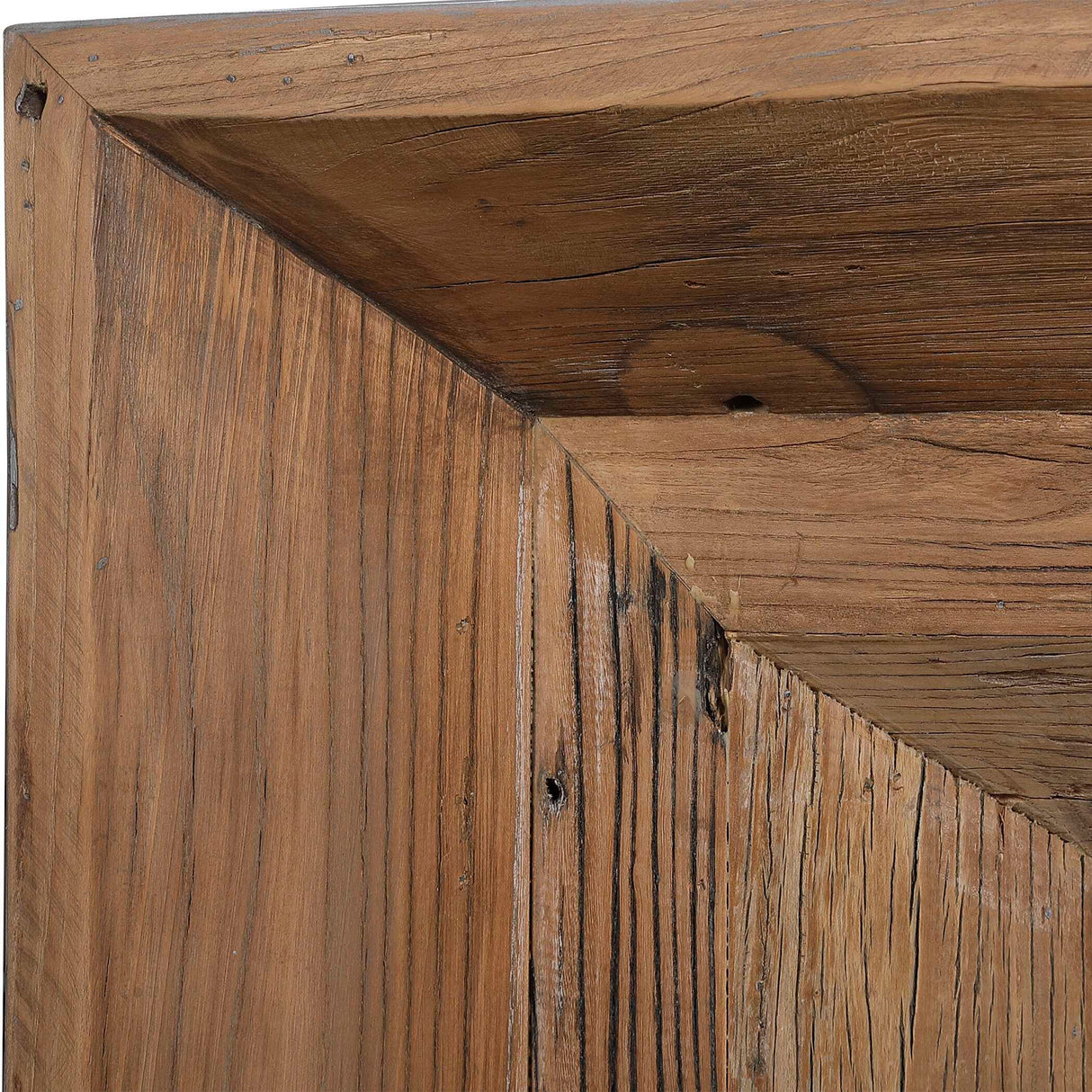 Vail - Reclaimed Wood Console Table - Brown, Dark