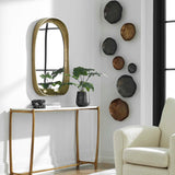 Lucky - Coins Wall Bowls, Set Of 4 - Brass
