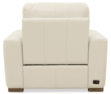 MS - Optimus Power Recliner with Power Headrest - Beige