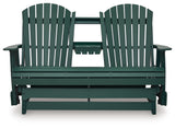 Shell Beach - Loveseat Glider - Green