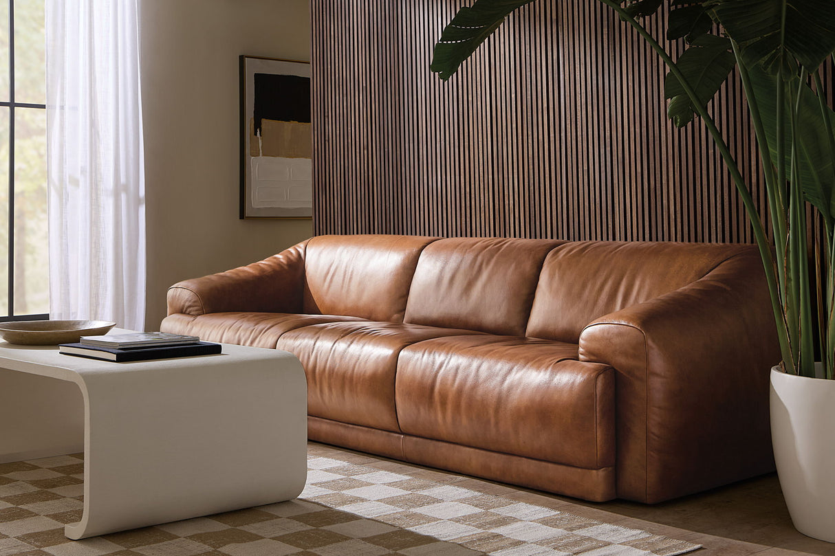 SS - Fleetwood 3-Seat Sofa - Brown
