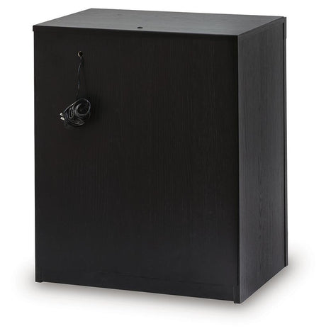 Shoralli - Two Drawer Night Stand - Black
