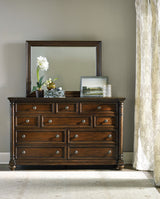 Leesburg - Dresser - Dark Brown