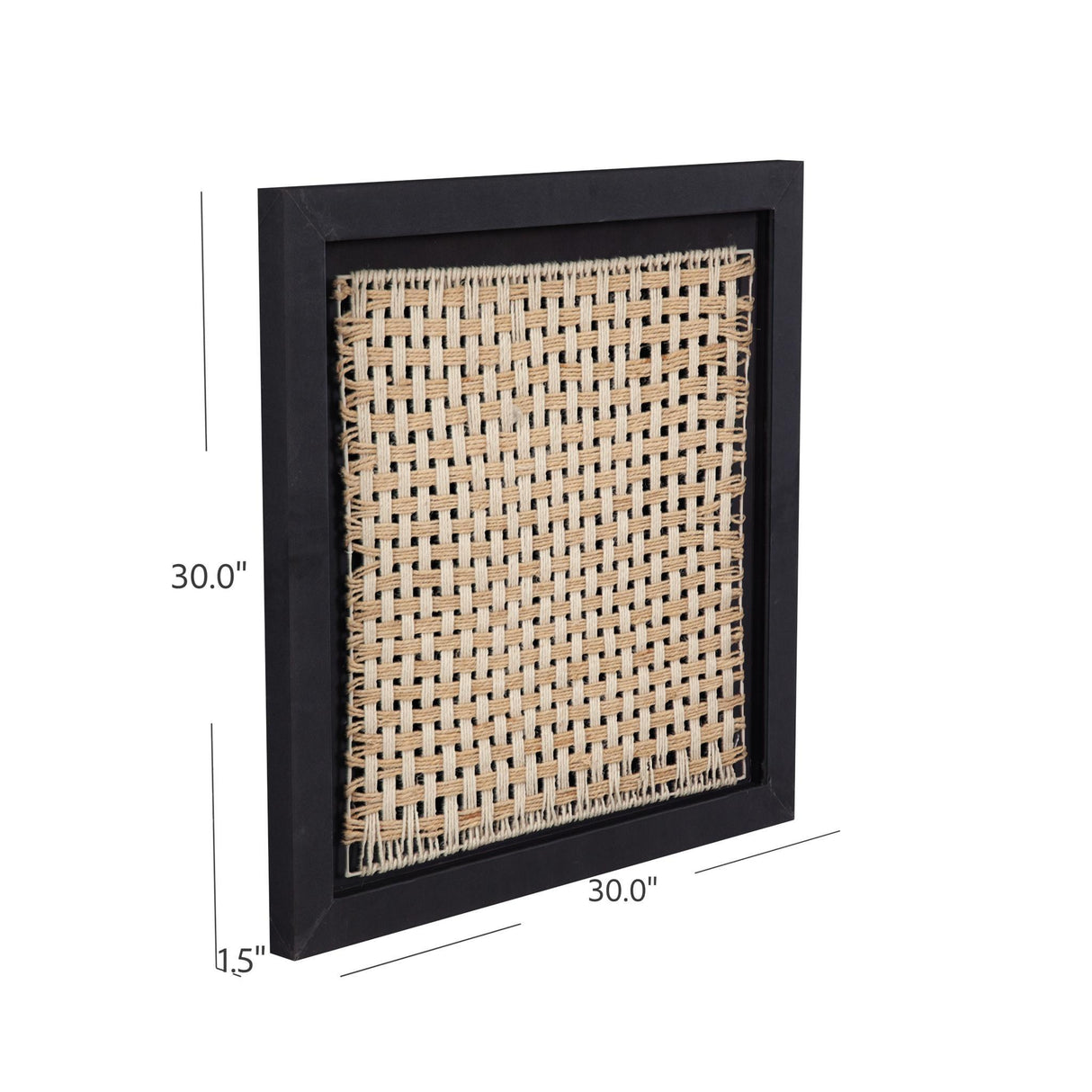 Intertwined Wall Art - Black