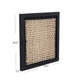 Intertwined Wall Art - Black