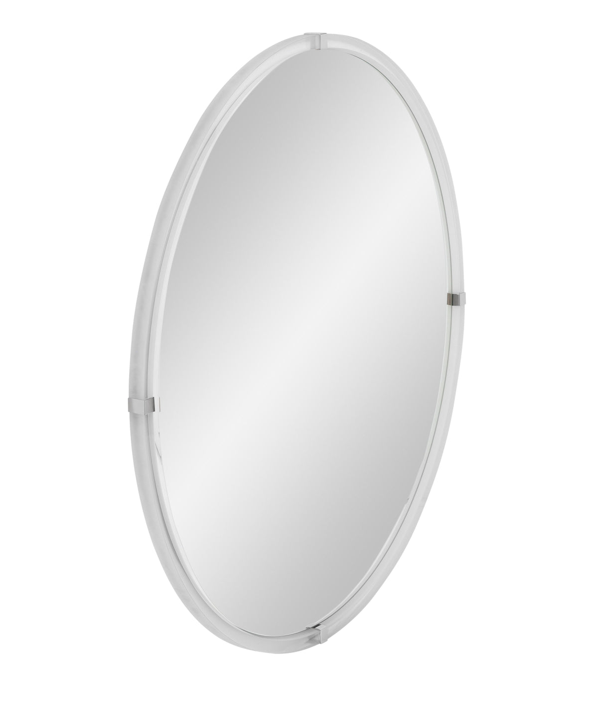 Liza - Wall Mirror - Brushed Nickel