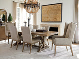 Cypress Point - Pierpoint Double Pedestal Dining Table - Dark Brown