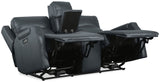 MS - Nelson Zero Gravity Power Console Loveseat With Power Headrests And Lumbar