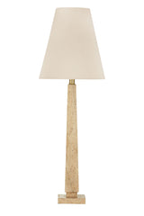 Ivey - Table Lamp - Travertine