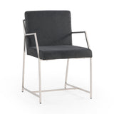 Polygon - Dining Chair (Set of 2) - Gray