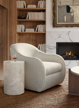 Eleana - Accent Table - White