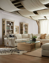 American Life Amani - Rope And Glass Cocktail Table