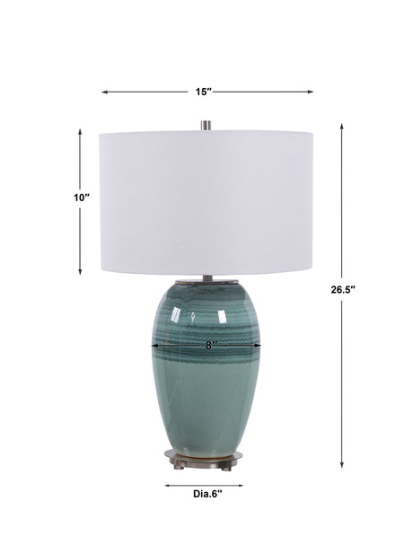 Caicos - Table Lamp - Teal
