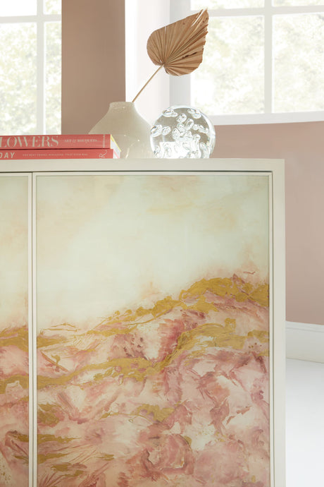 Susan G. Komen - Camaraderie Credenza - White