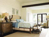 Bali Hai - Echo Beach Bench - Dark Brown / White