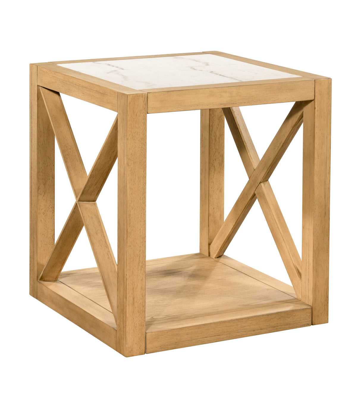 Holden - Square Coffee Table - Rustic Blonde