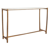 Affinity - Marble Console Table - White