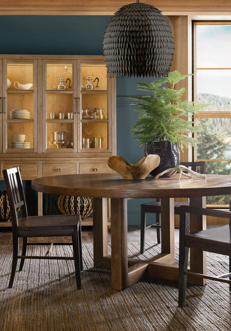 Driftwood - Splatback Side Chair - Black