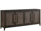 Fenwick - Embossed Credenza - Dark Brown