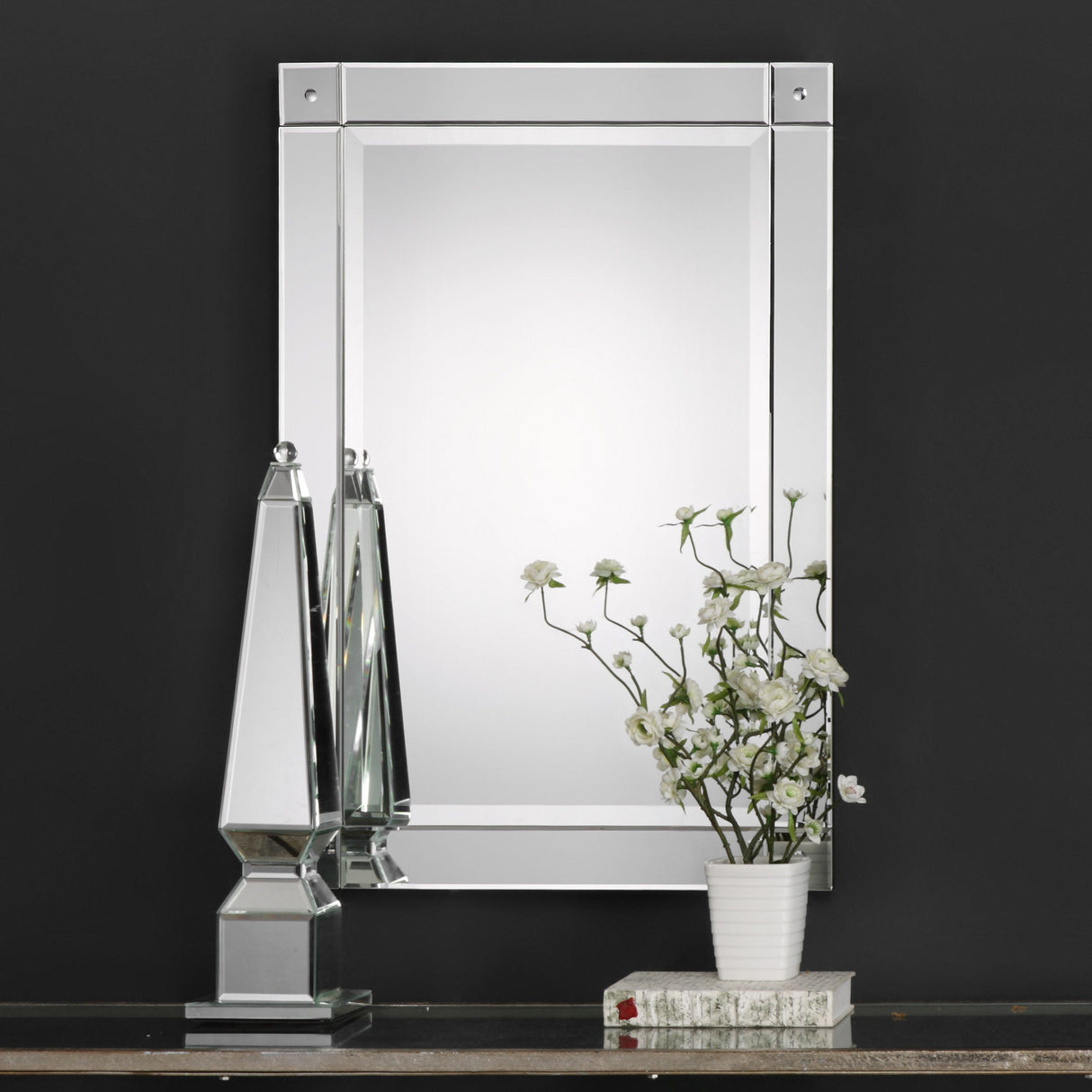 Frameless Mirror - Silver
