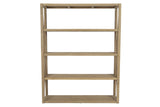 Coastal Teak - X Bookcase - Teak