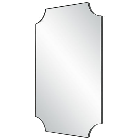 Mirror With Solid Frame - Satin Black