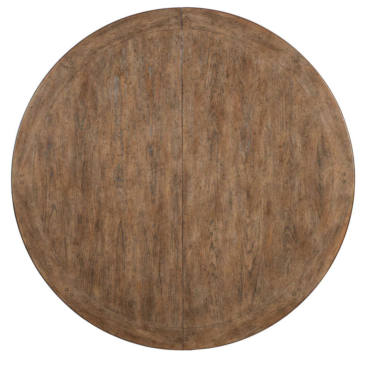 Americana - Round Pedestal Dining Table With One 22" Leaf