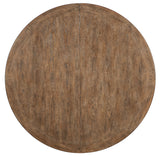 Americana - Round Pedestal Dining Table With One 22" Leaf