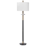 Maud - Floor Lamp - Aged Black