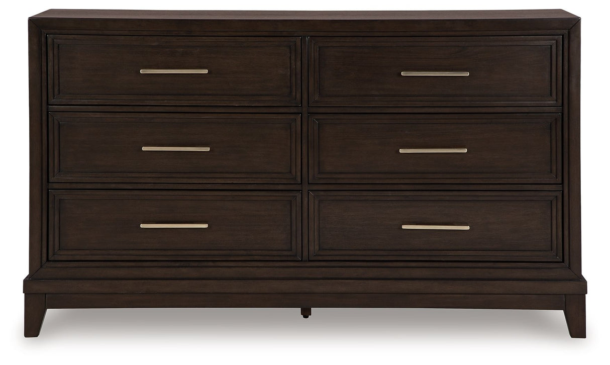 Neymorton - Dresser - Dark Grayish Brown