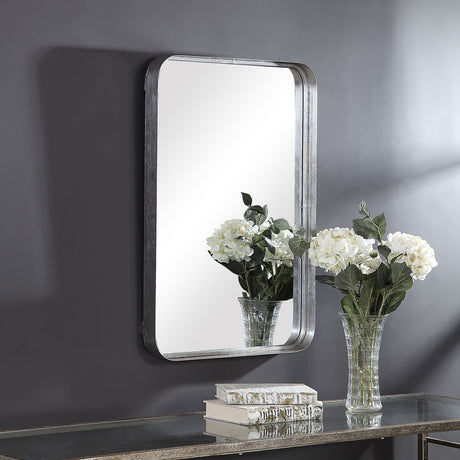 Mirror Vertically Or Horizontally - Burnished Silver