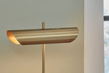 Rowleigh - Marble Desk Lamp - Gold Finish / White